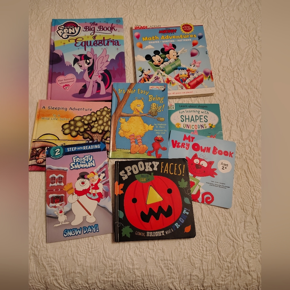8 Colorful Kids Storybook Collection